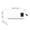 Wall Mounted Portable Air Cooler and Heater