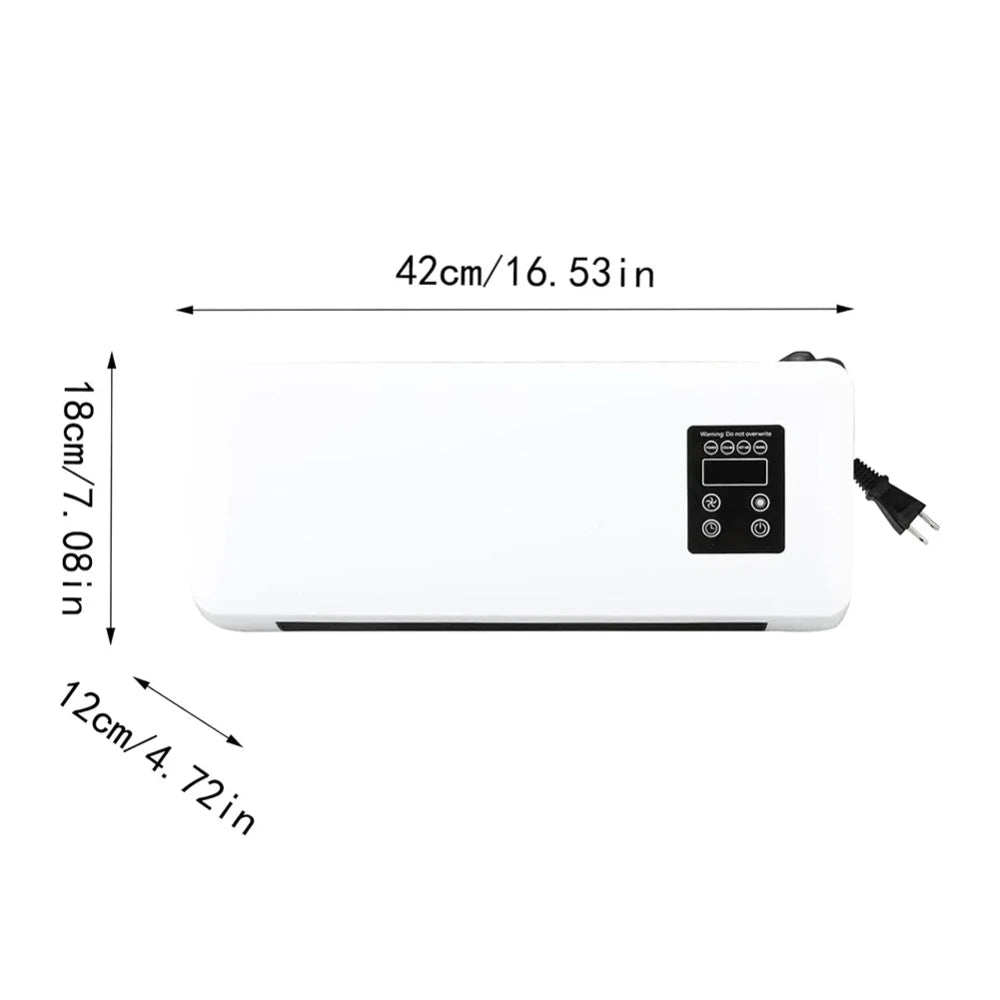 Wall Mounted Portable Air Cooler and Heater