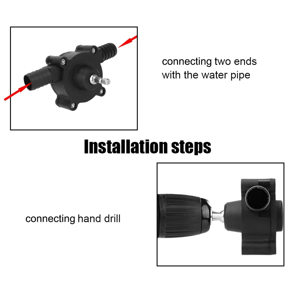 Electric Drill Water Pump